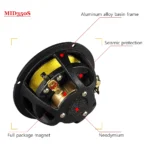 3.5 inches bullet guided mid-range speakers, car center speakers, luxury car two-way three-way 3-inch mid-range speakers - Image 3