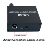 Sound Passive Attenuator ‑40db‑15db Adjustable Sound Volume Control Attenuator with 3.5mm Output Cable Sound Attenuator - Image 5