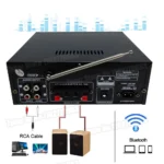 AK55 Digital Sound Amplifier for Car Bluetooth 5.0 Audio Amplifier for Home Karaoke Channel 2.0 HiFi Stereo Car Subwoofer AMP - Image 4