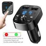 Car Charger FM Transmitter Bluetooth Audio Dual USB Car MP3 Player Autoradio Handsfree Charger 3.1A Fast Charger Car Accessories - Image 2