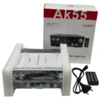 AK55 Digital Sound Amplifier for Car Bluetooth 5.0 Audio Amplifier for Home Karaoke Channel 2.0 HiFi Stereo Car Subwoofer AMP - Image 6