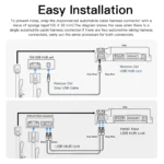 Wireless type-c CarPlay Android Auto Adapter UBS Hub OEM for Retrofit Mazda 2 3 6 CX3 CX5 CX8 CX9 MX5 Demio Miata TK78669U0C Kit - Image 6