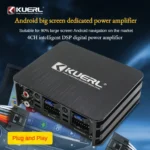 Android System Large Screen Special Amplifier Car Audio Lossless Upgrade 4-way DSP-intelligent Digital Audio Processor