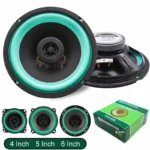 4/5/6 Inch Car Speakers 100W/160W Max Universal HiFi Coaxial Subwoofer Car Audio Music Stereo Full Range Frequency Auto Speakers - Image 2