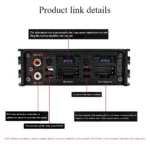 Android System Large Screen Special Amplifier Car Audio Lossless Upgrade 4-way DSP-intelligent Digital Audio Processor - Image 3