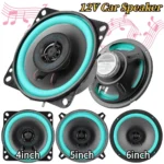 4/5/6.5 Inch Car Speakers Coaxial Subwoofer 100W/160W Universal Automotive Audio Music Full Range Frequency Car Stereo Speaker